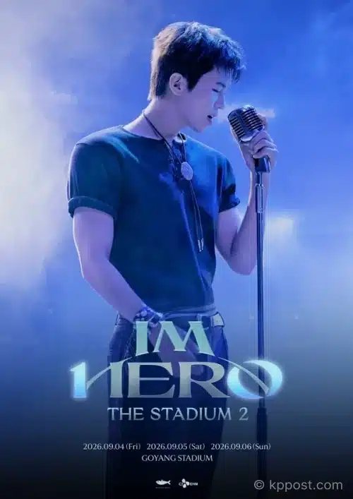 임영웅 2026 콘서트 ‘IM HERO - THE STADIUM 2’가 2026년 9월 4일부터 9월 6일까지 고양종합운동장 주경기장에서 열린다. 티켓 예매는 2026년 7월 16일 오후 8시 오픈된다.