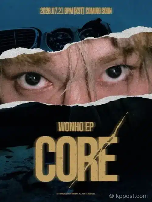가수 원호가 새 앨범 코어(CORE)로 2026년 7월 21일 오후 6시 컴백한다. 신드롬 이후 약 9개월 만의 신보, 커밍순 이미지, 트랙리스트와 콘셉트 포토 공개 일정을 정리했다.