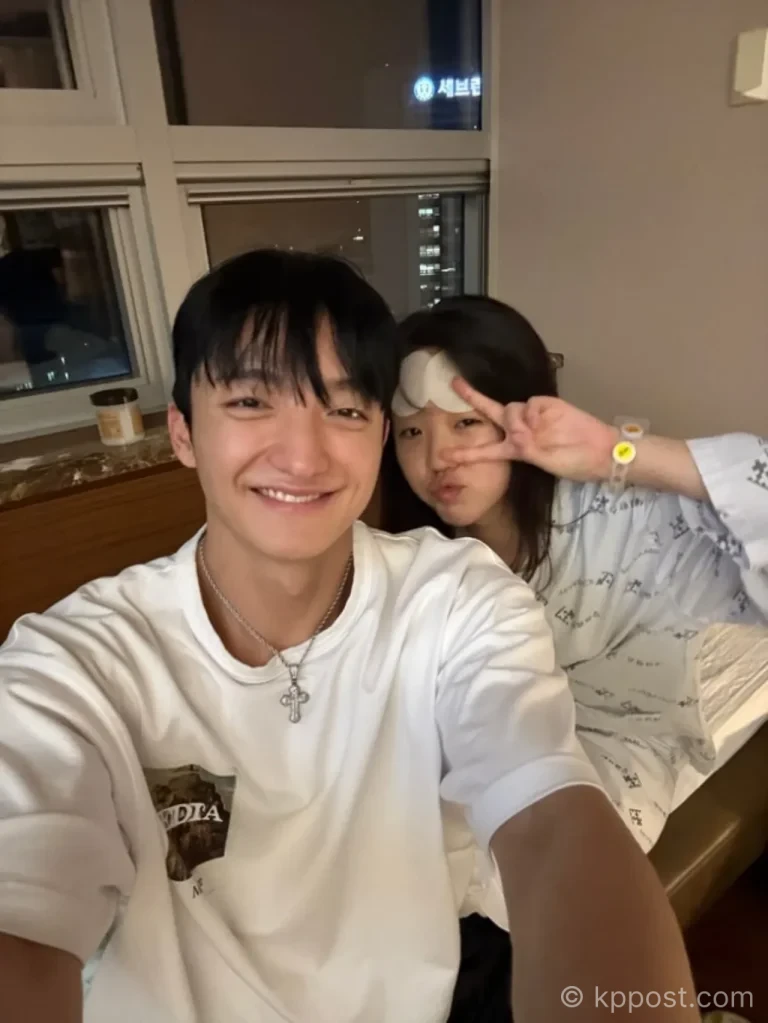 결혼을 발표한 배우 지예은과 댄서 바타