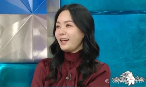 김정난이 수술 사실과 박미선과의 20년 우정을 공개하는 방송 장면