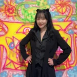 미술작가 겸 방송인 낸시랭의 공식 행사 참석 모습