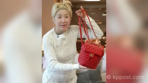 서인영 샤넬백 공개, 명품백 다 팔았다더니 새 가방은 “선물”이라고 밝혀 눈길을 끌었다.(사진=서인영유트브)