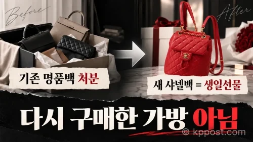 서인영 샤넬백 등 명풍백 처분과 샤넬백 생일선물 핵심 정리, 기존 가방은 처분했지만 새 샤넬백은 직접 구매가 아닌 선물이었다. (사진=생성형AI)