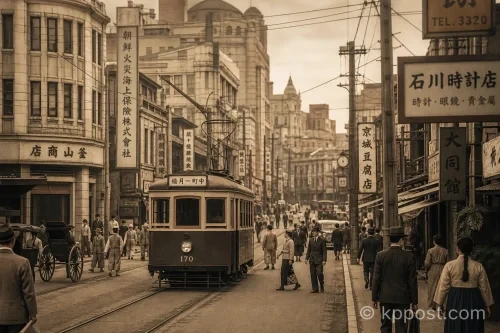 VFX 기술로 재현된 1932년 경성 거리
