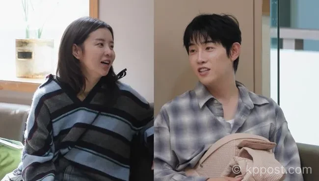 트로트 가수 은가은이 영유아 건강검진을 위해 소아청소년과를 찾아 자녀의 성장 상태를 확인하며 출산 당시를 회상했다 (사진 - KBS 살림남)