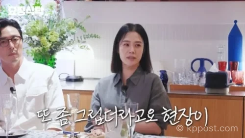 요정재형에 출연해 공백기 이유를 설명하는 배우 김현주