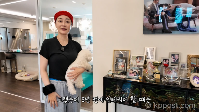김혜은 자선 바자회 준비
