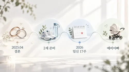 김종민은 2025년 결혼 후 2세 준비를 이어왔으며, 현재 아내가 임신 17주 차로 부부는 첫아이 출산을 준비하고 있다. (사진=생성형AI)