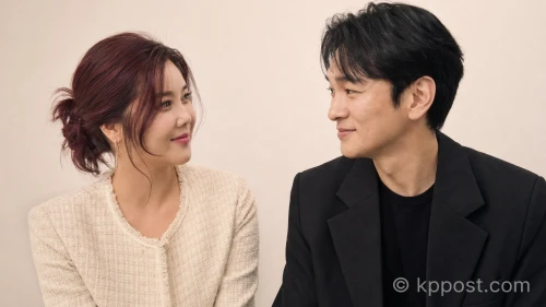 솔비 이규한 결혼 소식이 전해진 가운데 나란히 서서 미소짓고 있는 모습