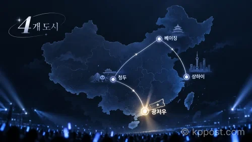 우기 팬콘 ‘27’은 광저우를 시작으로 청두·베이징·상하이까지 중국 4개 도시에서 이어진다.